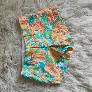 NEW! Lilly Pulitzer The Walsh Short in Pop Goes the Lemur 00